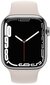 Nutikell Apple Watch Series 7 (45mm) GPS + LTE : Silver/Starlight hind ja info | Nutikellad, laste nutikellad | hansapost.ee