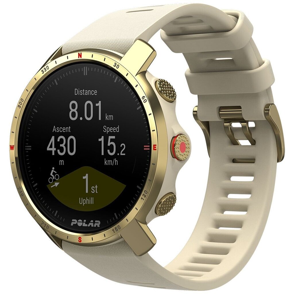 Polar Grit X Pro Artic Gold цена и информация | Nutikellad, laste nutikellad | hansapost.ee