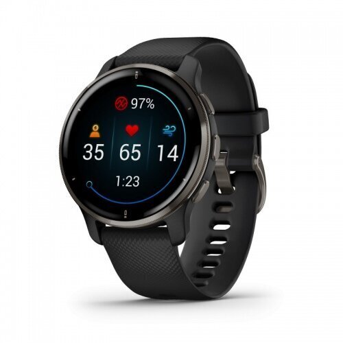 Nutikas käekell Garmin Venu 2 Plus, black, 010-02496-11 цена и информация | Nutikellad, laste nutikellad | hansapost.ee