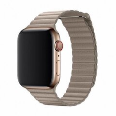 Devia Elegant Leather Loop Ремешок для часов Apple Watch 42 / 44 mm песочный цена и информация | Devia Мобильные телефоны, Фото и Видео | hansapost.ee