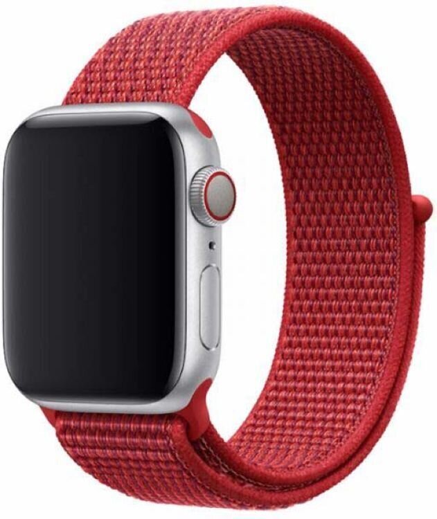 Vahetusrihm Apple Watch 40mm Devia Deluxe Series Sport3 , Punane цена и информация | Nutikellade aksessuaarid ja tarvikud | hansapost.ee