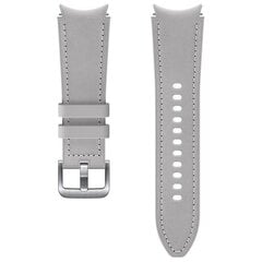 Samsung Galaxy Watch 4 kellarihm Hybrid Leather Band : ET-SHR88SSEGEU price and information | Accessories and accessories for smartwatches | hansapost.ee