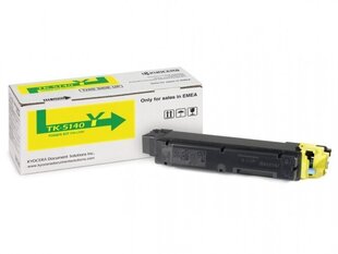 Kyocera TK-5140Y (1T02NRANL0), kollane hind ja info | Laserprinteri toonerid | hansapost.ee