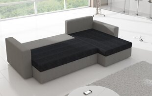 Универсальный угловой диван Livio белый/серый цена и информация | Угловые диваны | hansapost.ee