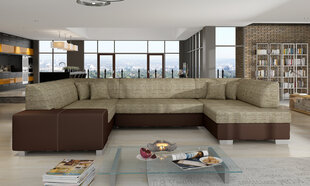 Мягкий угловой диван Havana, коричневый цена и информация | Угловые диваны | hansapost.ee