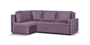 Мягкий уголок Bellezza Midi, фиолетовый цена и информация | Угловые диваны | hansapost.ee