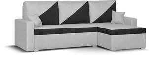 Универсальный мягкий угол Bellezza Asto2, светло-серый/черный цена и информация | Bellezza Мебель и домашний интерьер | hansapost.ee