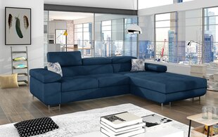 Мягкий угловой диван Armando, темно-синий цена и информация | Угловые диваны | hansapost.ee