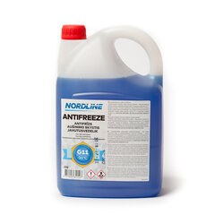 NORDLINE Охлаждающая жидкость синяя -35 ° C (G11) 4 кг цена и информация | Очищающие и охлаждающие жидкости | hansapost.ee