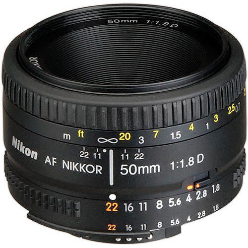 Nikon AF Nikkor 50mm f/1.8D цена и информация | Fotoaparaatide objektiivid | hansapost.ee