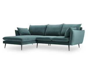 Pehme nurgadiivan Milo Casa Elio, roheline/must price and information | Corner sofas and corner sofa beds | hansapost.ee