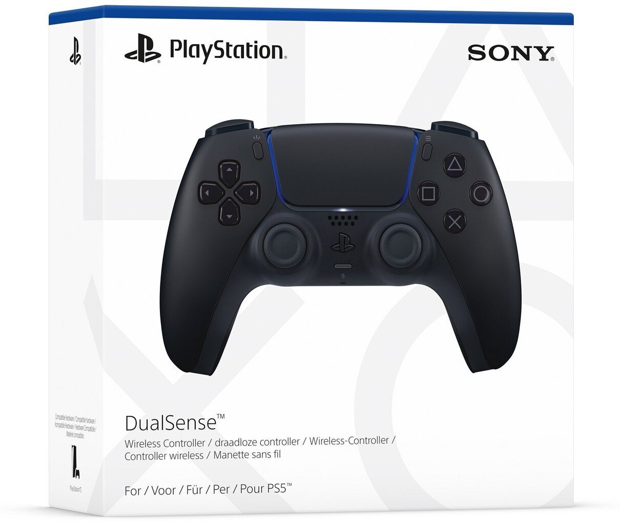 Sony PlayStation DualSense Midnight Black (PS5) цена и информация | Mängupuldid | hansapost.ee