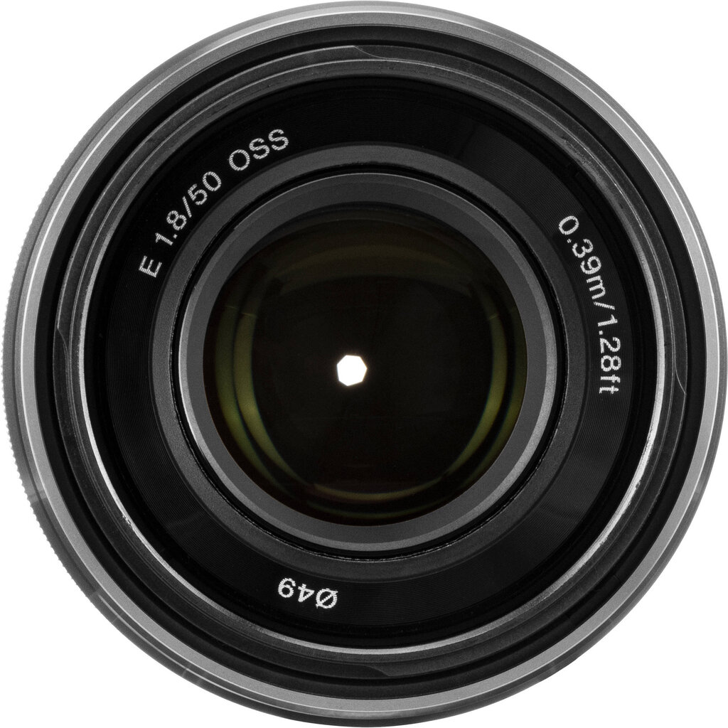 Sony E 50mm f/1.8 OSS, silver цена и информация | Fotoaparaatide objektiivid | hansapost.ee