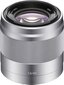 Sony E 50mm f/1.8 OSS, silver hind ja info | Fotoaparaatide objektiivid | hansapost.ee