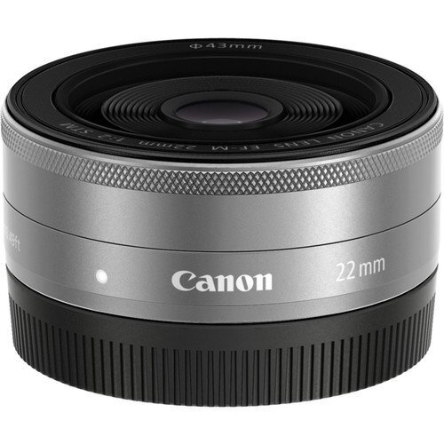 Canon EF-M 22mm f/2 STM silver (valge karp) hind ja info | Fotoaparaatide objektiivid | hansapost.ee