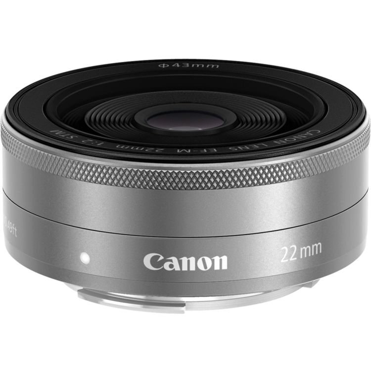 Canon EF-M 22mm f/2 STM silver (valge karp) hind ja info | Fotoaparaatide objektiivid | hansapost.ee