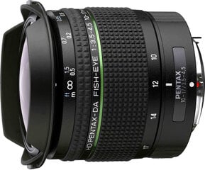 HD Pentax DA 10-17 мм f/3.5-4.5 ED объектив цена и информация | Объективы | hansapost.ee