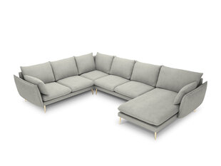 Pehme nurgadiivan Milo Casa Elio 7S, helehall price and information | Corner sofas and corner sofa beds | hansapost.ee