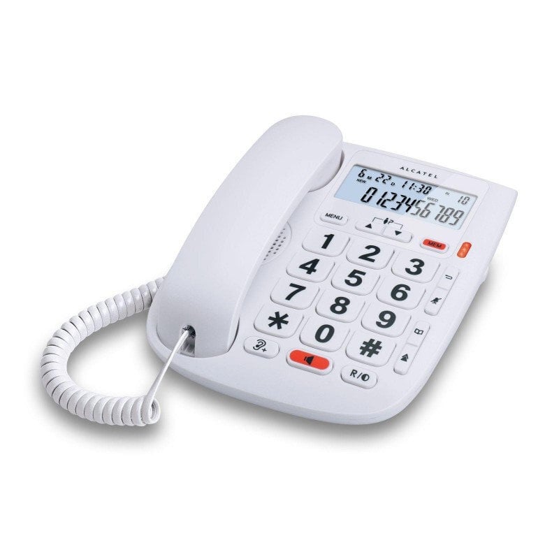 Alcatel TMAX 20, valge цена и информация | Lauatelefonid | hansapost.ee