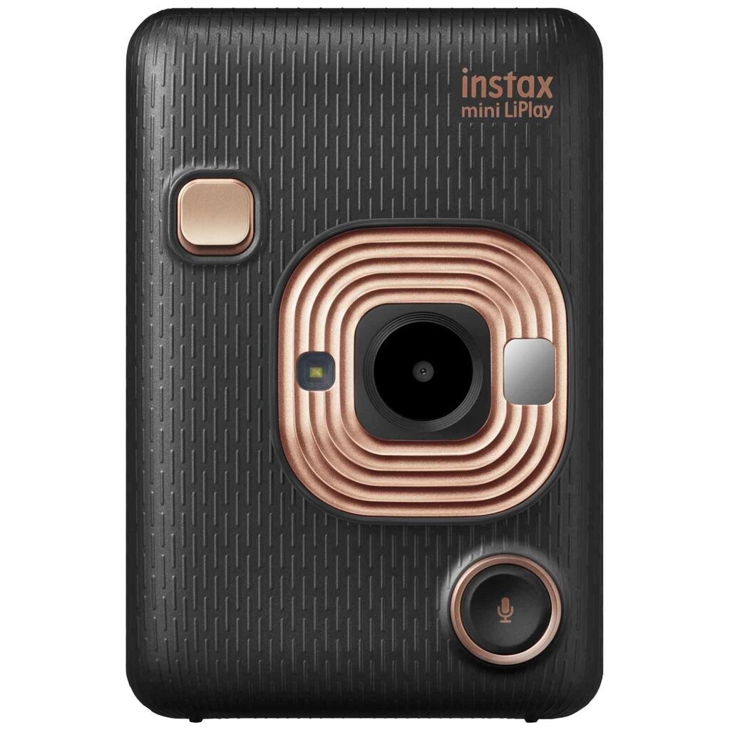 Kiirpildikaamera Fujifilm Instax Mini LiPlay, Elegant black цена и информация | Kiirpildikaamerad | hansapost.ee