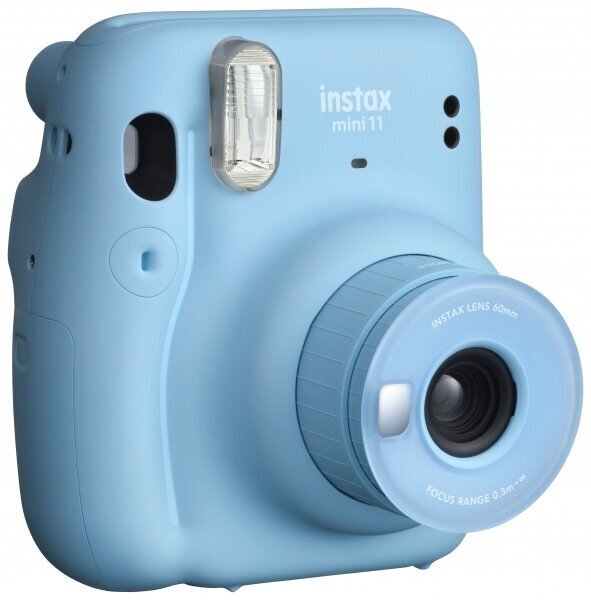 Kiirpildikaamera Fujifilm Instax Mini 11, Sky blue цена и информация | Kiirpildikaamerad | hansapost.ee