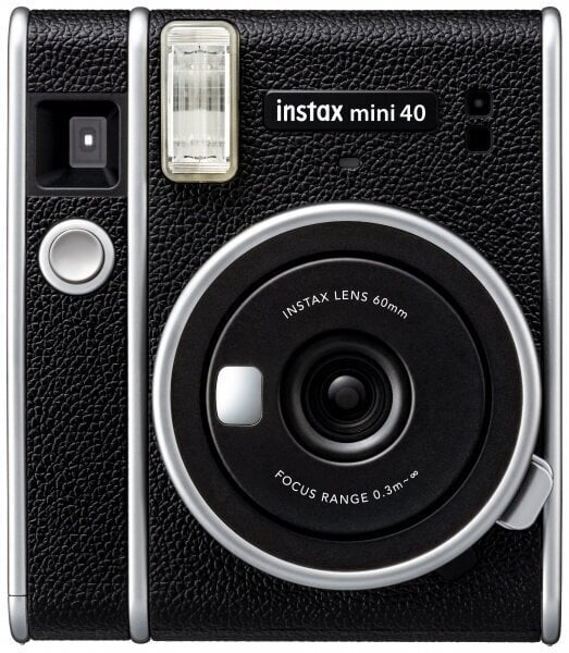 Kiirpildikaamera Fujifilm Instax Mini 40 , Black hind ja info | Kiirpildikaamerad | hansapost.ee