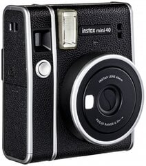 Kiirpildikaamera Fujifilm Instax Mini 40 , Black hind ja info | Kiirpildikaamerad | hansapost.ee