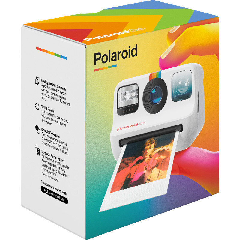 Polaroid Go, White цена и информация | Kiirpildikaamerad | hansapost.ee