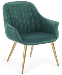 Кресло Halmar Elegance, зеленое / золотое цена и информация | Halmar Мебель и домашний интерьер | hansapost.ee