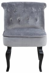 Кресло Brittany Velvet, серый цена и информация | Кресла | hansapost.ee