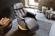 Tugitool recliner MC Akcent Calgary Comfort L, pruun/beež värv цена и информация | Tugitoolid | hansapost.ee