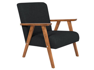 Кресло Harper Maison Terry, черное цена и информация | Кресла | hansapost.ee