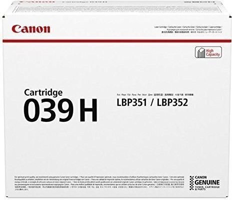 CANON CRG039H cartridge black high cap. hind ja info | Laserprinteri toonerid | hansapost.ee