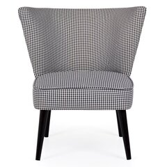 Кресло TMS Pepino, черное/белое цена и информация | Кресла для отдыха | hansapost.ee
