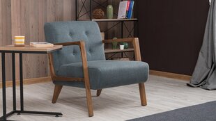 Кресло Artie Kemer, синее/коричневое цена и информация | Кресла | hansapost.ee