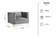 Tugitool Kooko Home Tutti, kollane hind ja info | Tugitoolid | hansapost.ee