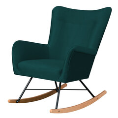 Кресло-качалка Selsey Fianna, зеленое цена и информация | Кресла для отдыха | hansapost.ee