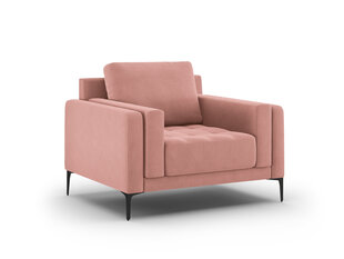 Кресло Mazzini Sofas Orrino, розовое/черное цена и информация | Кресла | hansapost.ee