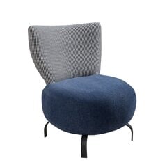 Кресло Kalune Design Loly, темно-синее цена и информация | Кресла | hansapost.ee