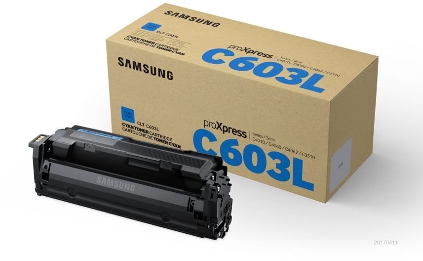 SAMSUNG CLT-C603L High Yield Cyan Toner цена и информация | Laserprinteri toonerid | hansapost.ee
