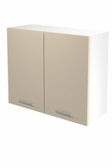 Подвесной кухонный шкафчик Halmar Vento G 80/72, песочный/белый цвет цена и информация | Кухонные шкафчики | hansapost.ee