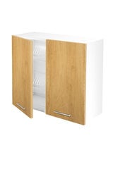 Подвесной кухонный шкафчик Halmar Vento GC-80/72, белый цена и информация | Кухонные шкафчики | hansapost.ee