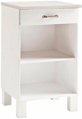 Кухонный шкафчик Notio Living Dennis 60 с 1 ящиком, белый цена и информация | Кухонные шкафчики | hansapost.ee