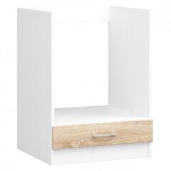 Шкафчик кухонный NORE Lima S60 KU, белый/дубовый цена и информация | NORE Кухонная мебель | hansapost.ee