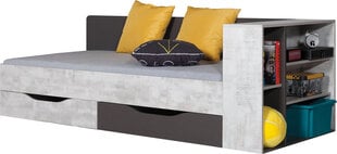 Кровать Tablo 12A, 200x90 см, серая цена и информация | Детские кровати | hansapost.ee