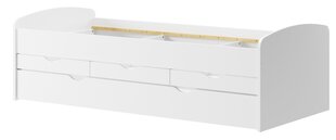Lahtikäiv voodi Szynaka Meble Nicole 01, 90x200 cm, valge hind ja info | Szynaka Meble Lastetoamööbel | hansapost.ee