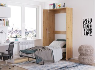 Откидная кровать Meblocross Teddy 90, 90x200 см, цвета дуба цена и информация | Meblocross Детская мебель | hansapost.ee