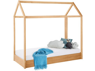 Детская кроватка - игровой домик Notio Living Ellen, светло-коричневый цена и информация | Детские кровати | hansapost.ee