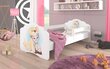 Lastevoodi eemaldatava kaitsega ADRK Furniture Casimo Dog and Cat, 70x140 cm hind ja info | Lastevoodid | hansapost.ee