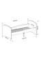 Lastevoodi ADRK Furniture Gonzalo White 144, 140x70 cm цена и информация | Lastevoodid | hansapost.ee